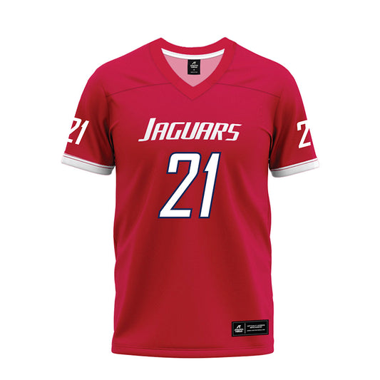 South Alabama - NCAA Football : Jarvis Durr - Red Premium Football Jersey-0