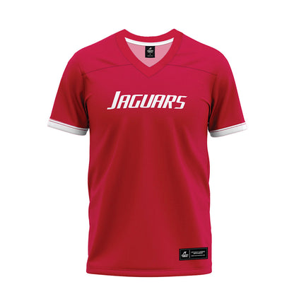 South Alabama - NCAA Football : Dashaun Caffee - Red Premium Football Jersey-0