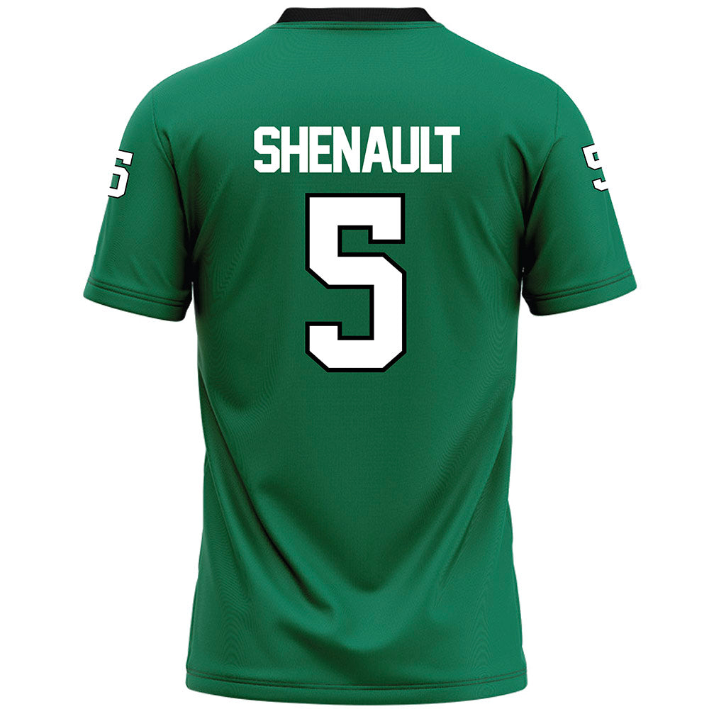 Northeastern State - NCAA Football : La'Vontae Shenault - Green Premium Football Jersey-1