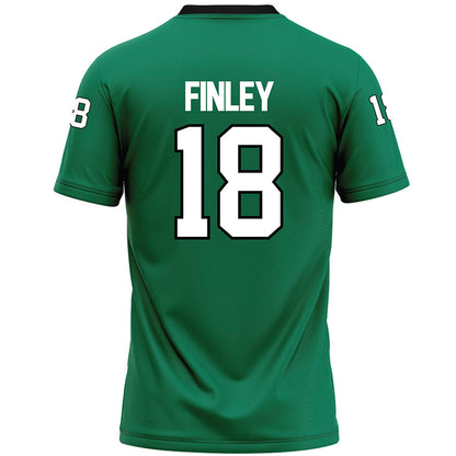 Northeastern State - NCAA Football : Kod Finley - Green Premium Football Jersey-1