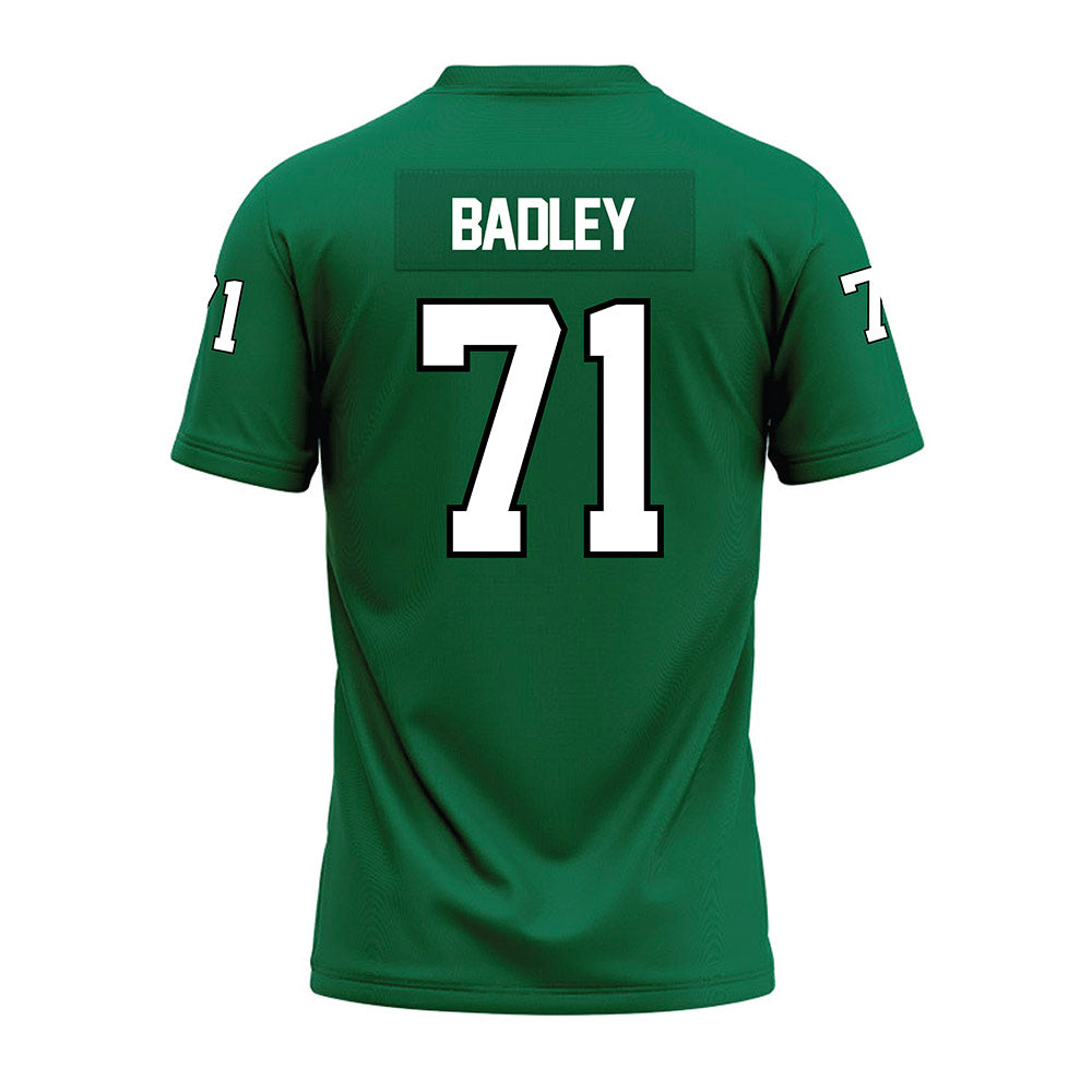 Northeastern State - NCAA Football : Cayson Badley - Green Premium Football Jersey-1