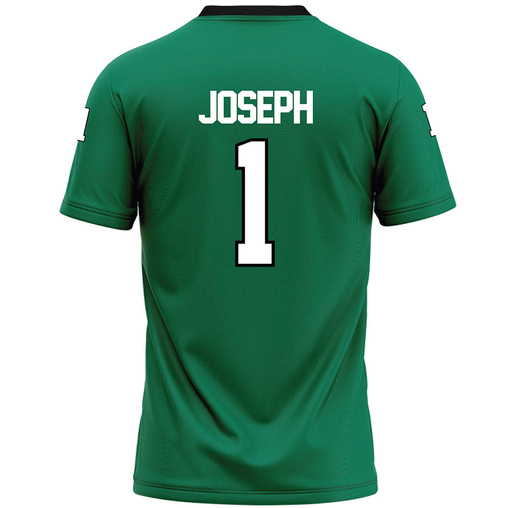Northeastern State - NCAA Football : John Joseph - Green Premium Football Jersey-1