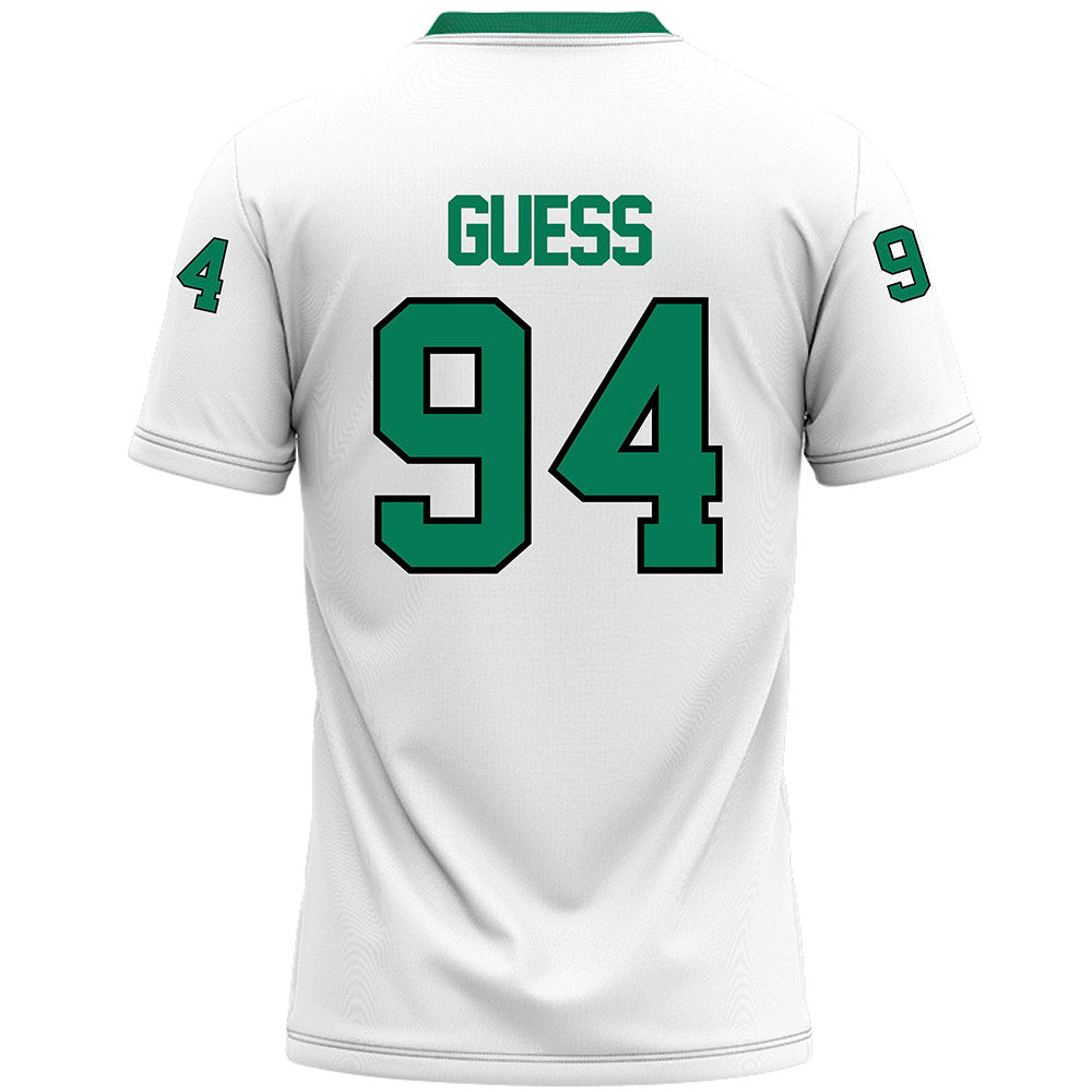 Northeastern State - NCAA Football : Ayden Guess - White Premium Football Jersey-1