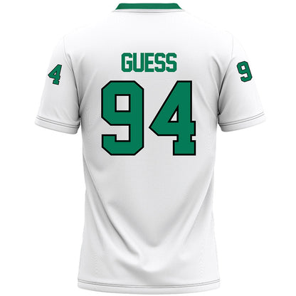 Northeastern State - NCAA Football : Ayden Guess - White Premium Football Jersey-1
