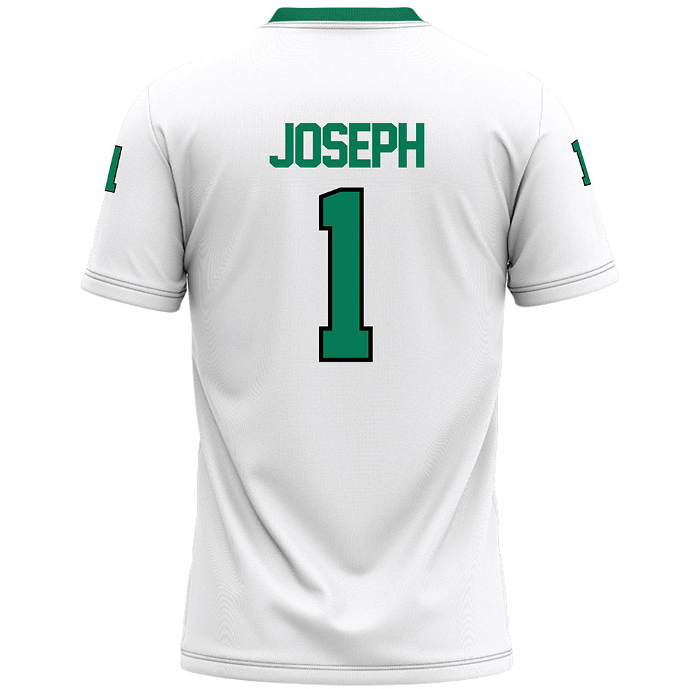 Northeastern State - NCAA Football : John Joseph - White Premium Football Jersey-1
