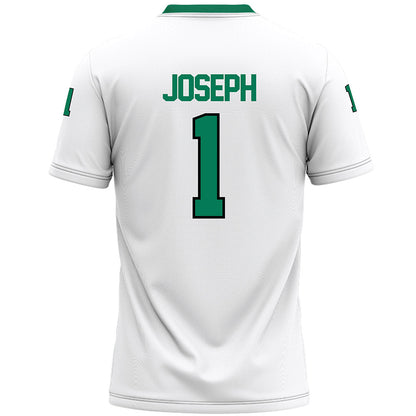 Northeastern State - NCAA Football : John Joseph - White Premium Football Jersey-1