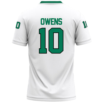 Northeastern State - NCAA Football : Marvelous Owens - White Premium Football Jersey-1