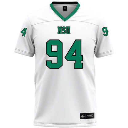 Northeastern State - NCAA Football : Ayden Guess - White Premium Football Jersey-0