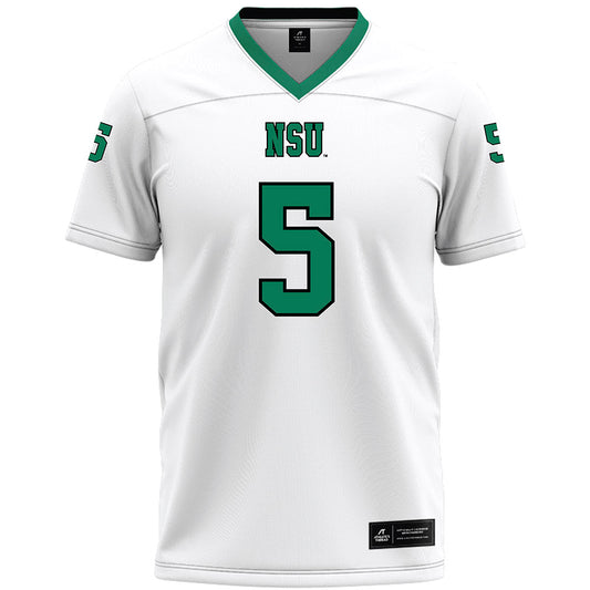 Northeastern State - NCAA Football : La'Vontae Shenault - White Premium Football Jersey-0