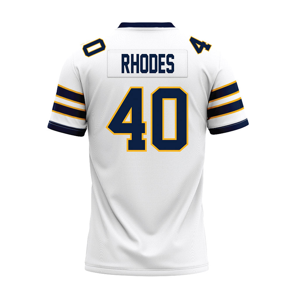 AU - NCAA Football : Ayden Rhodes - White Premium Football Jersey-1