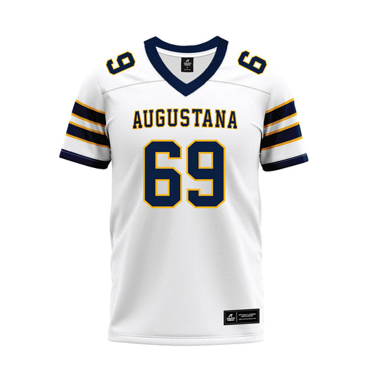 AU - NCAA Football : Elliott Renville - White Premium Football Jersey-0