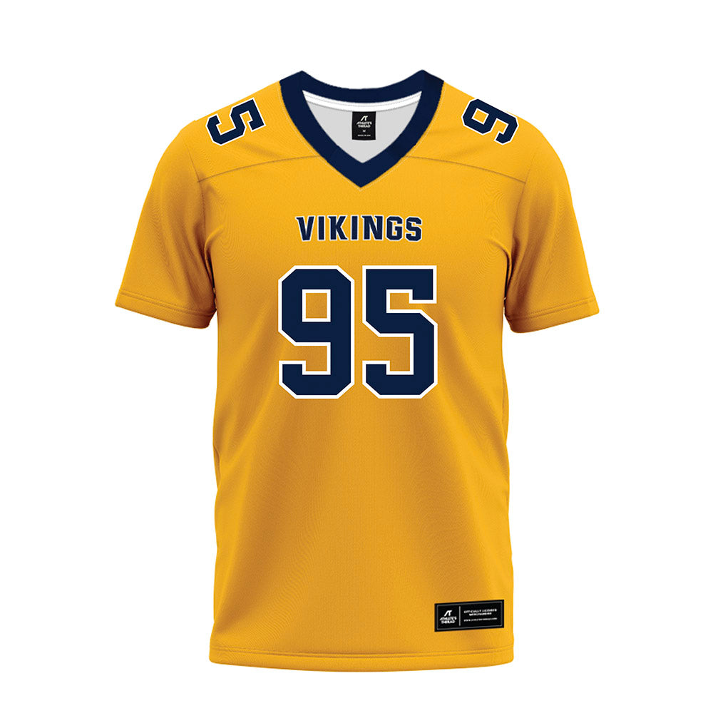 AU - NCAA Football : Joshua Leeobryant - Gold Premium Football Jersey-0