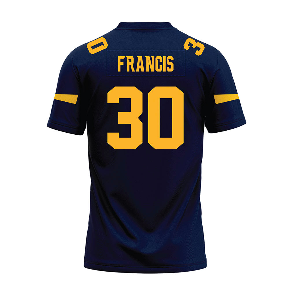 AU - NCAA Football : Luke Francis - Premium Football Jersey-1