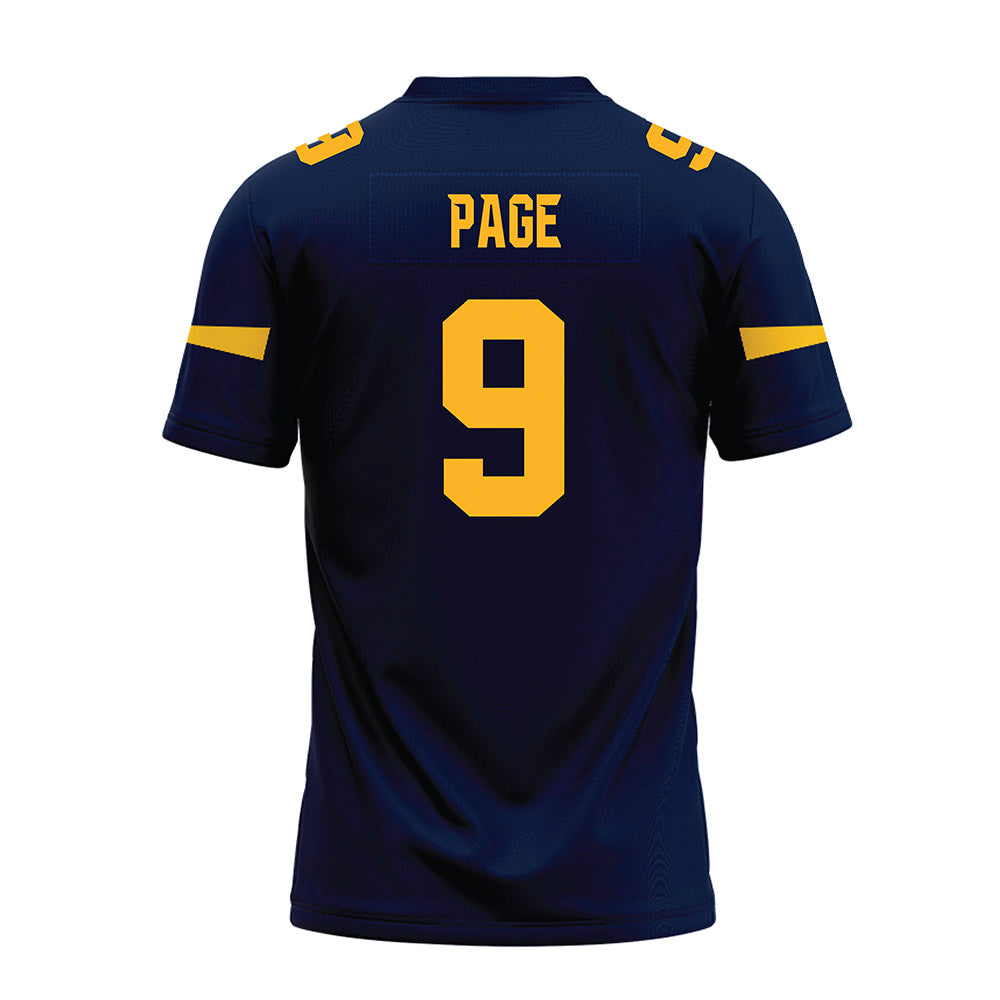 AU - NCAA Football : DJ Page - Premium Football Jersey-1