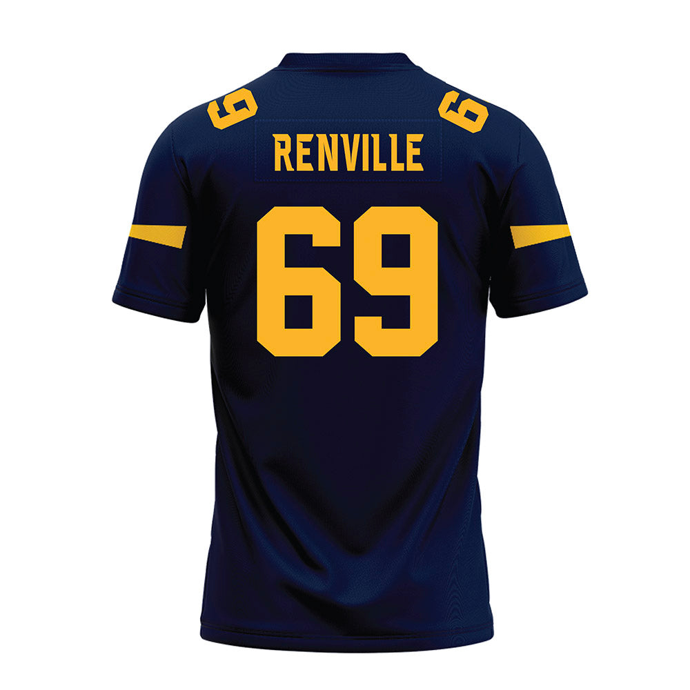 AU - NCAA Football : Elliott Renville - Premium Football Jersey-1