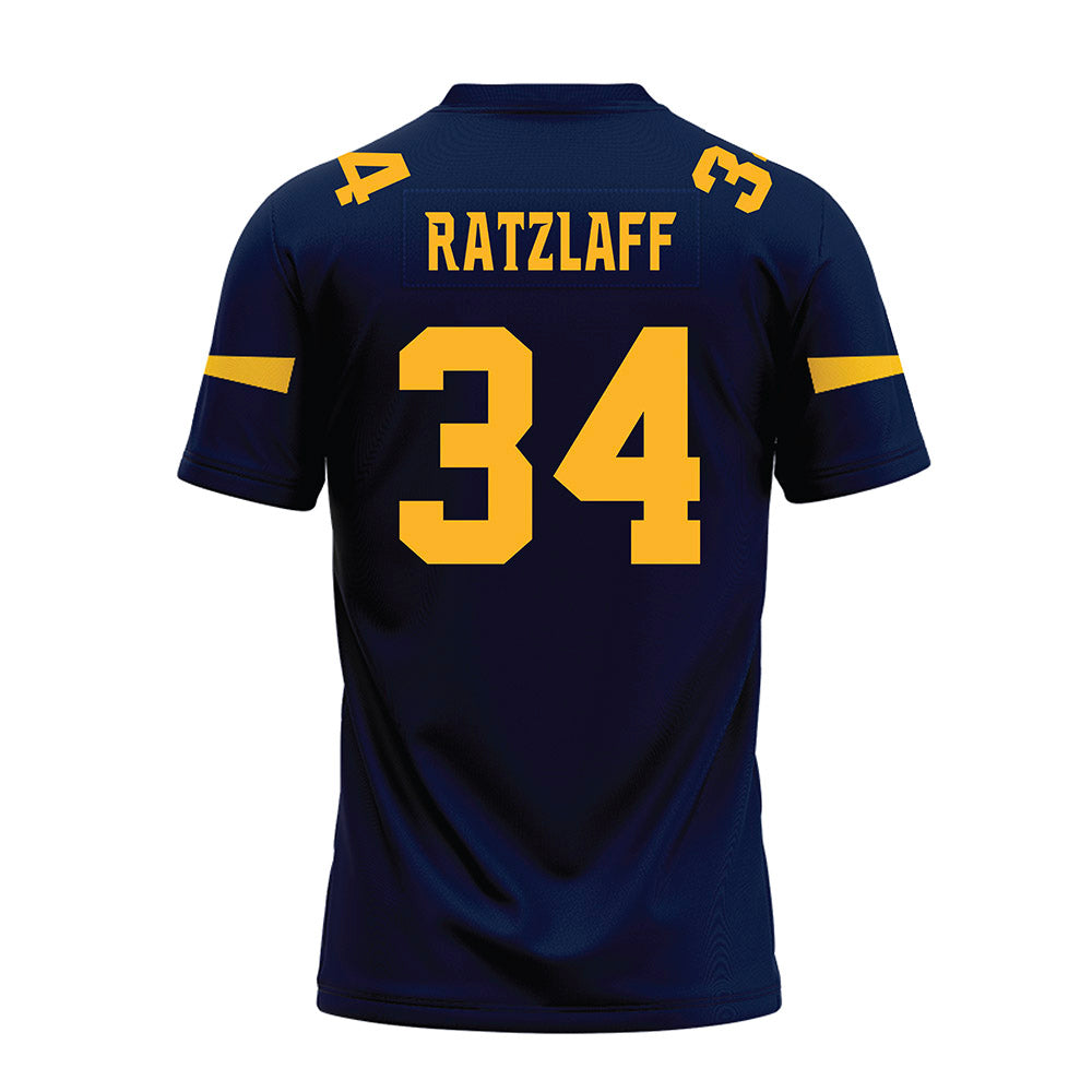 AU - NCAA Football : Nate Ratzlaff - Premium Football Jersey-1