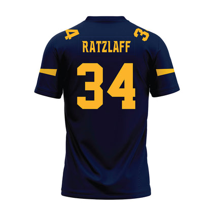 AU - NCAA Football : Nate Ratzlaff - Premium Football Jersey-1