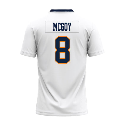 UT Martin - NCAA Football : JaMichael McGoy - White Premium Football Jersey-1