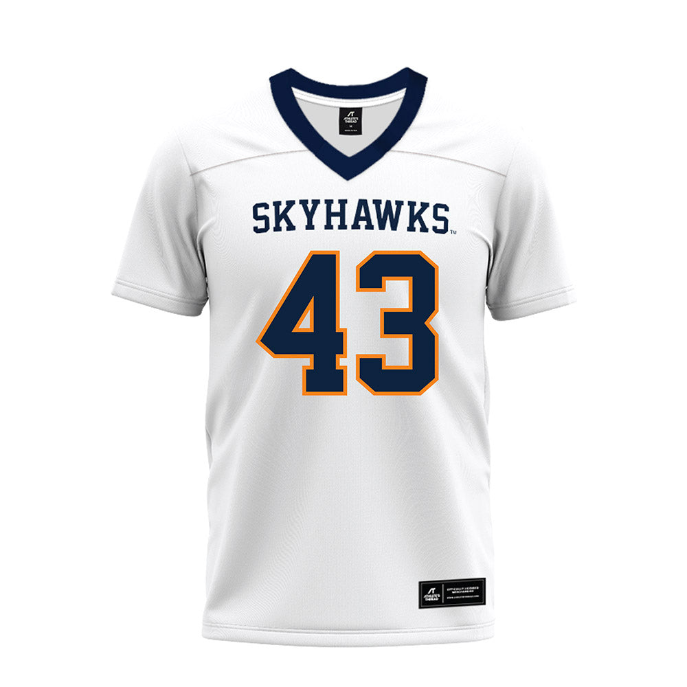 UT Martin - NCAA Football : Hayden Smith - White Premium Football Jersey