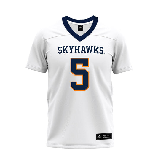 UT Martin - NCAA Football : Corey Yeoman - White Premium Football Jersey-0