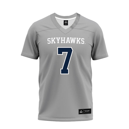 UT Martin - NCAA Football : Narkel Leflore - Grey Premium Football Jersey