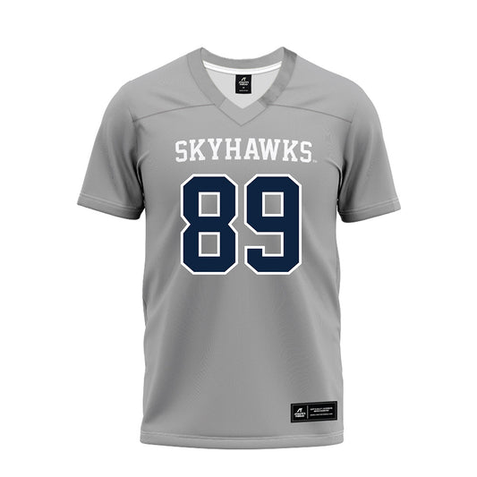 UT Martin - NCAA Football : Jack Irwin - Grey Premium Football Jersey-0