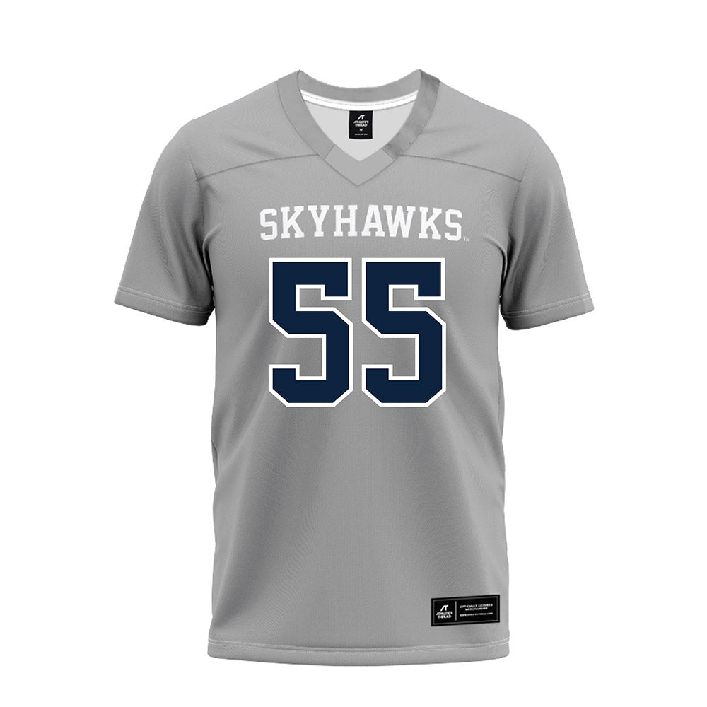 UT Martin - NCAA Football : Eric Lane - Grey Premium Football Jersey-0