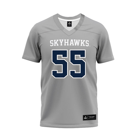 UT Martin - NCAA Football : Eric Lane - Grey Premium Football Jersey-0