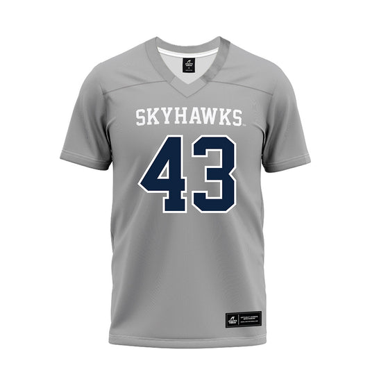UT Martin - NCAA Football : Hayden Smith - Grey Premium Football Jersey