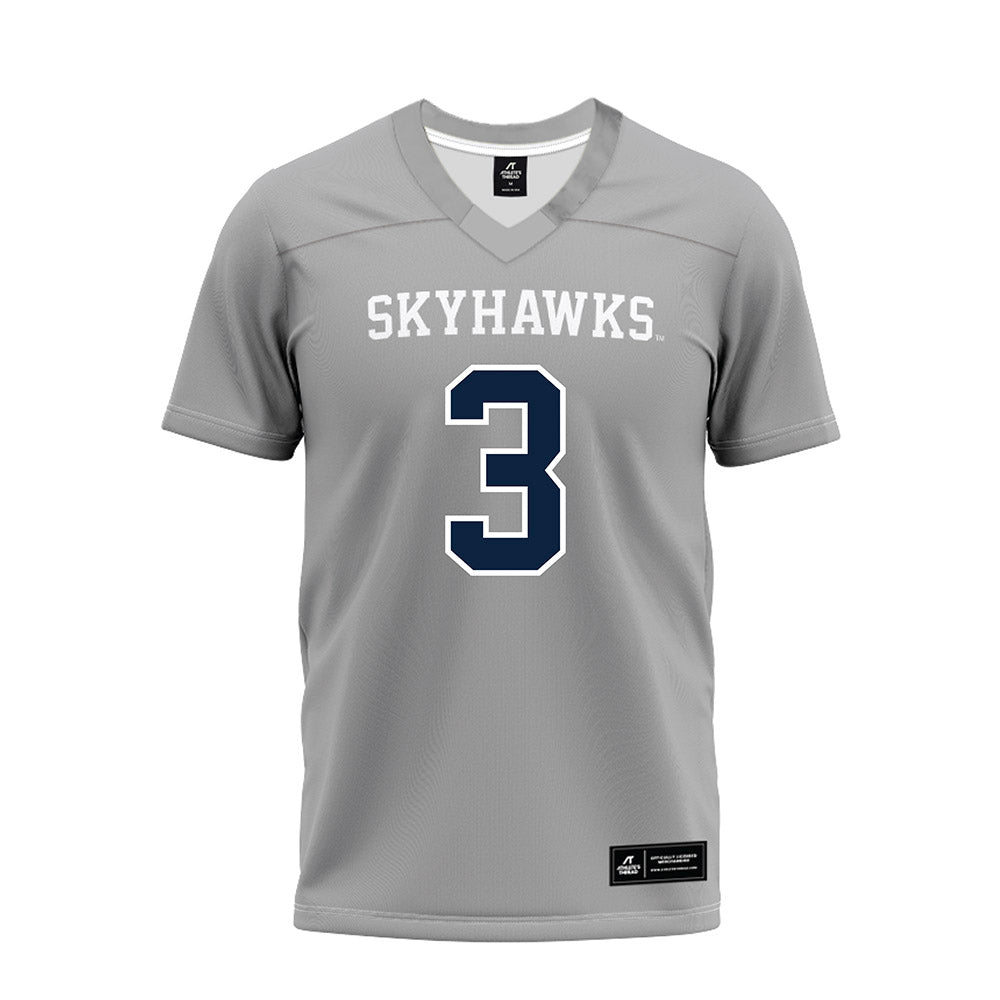 UT Martin - NCAA Football : Joel Castleberry - Grey Premium Football Jersey-0