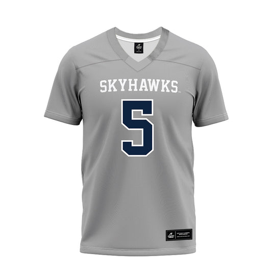 UT Martin - NCAA Football : Rashad Raymond - Grey Premium Football Jersey