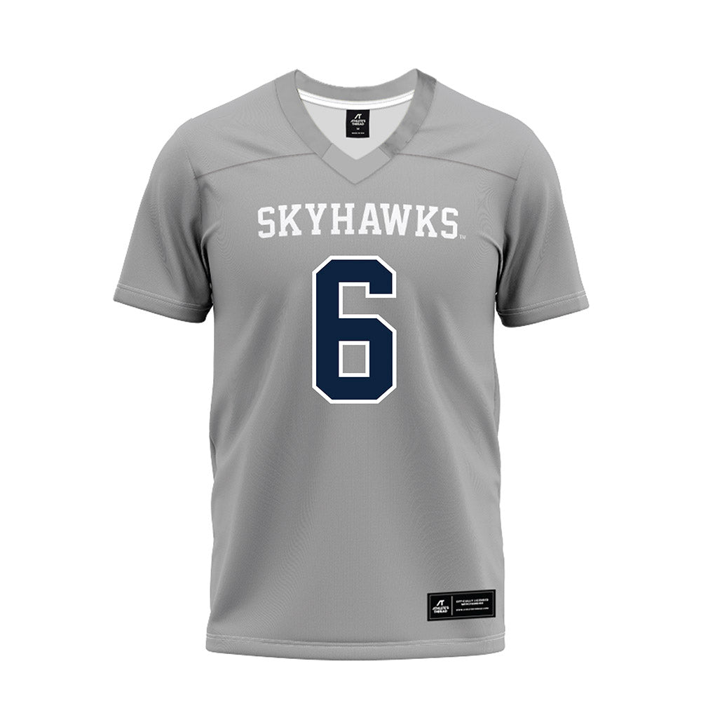 UT Martin - NCAA Football : Zoe Roberts - Grey Premium Football Jersey