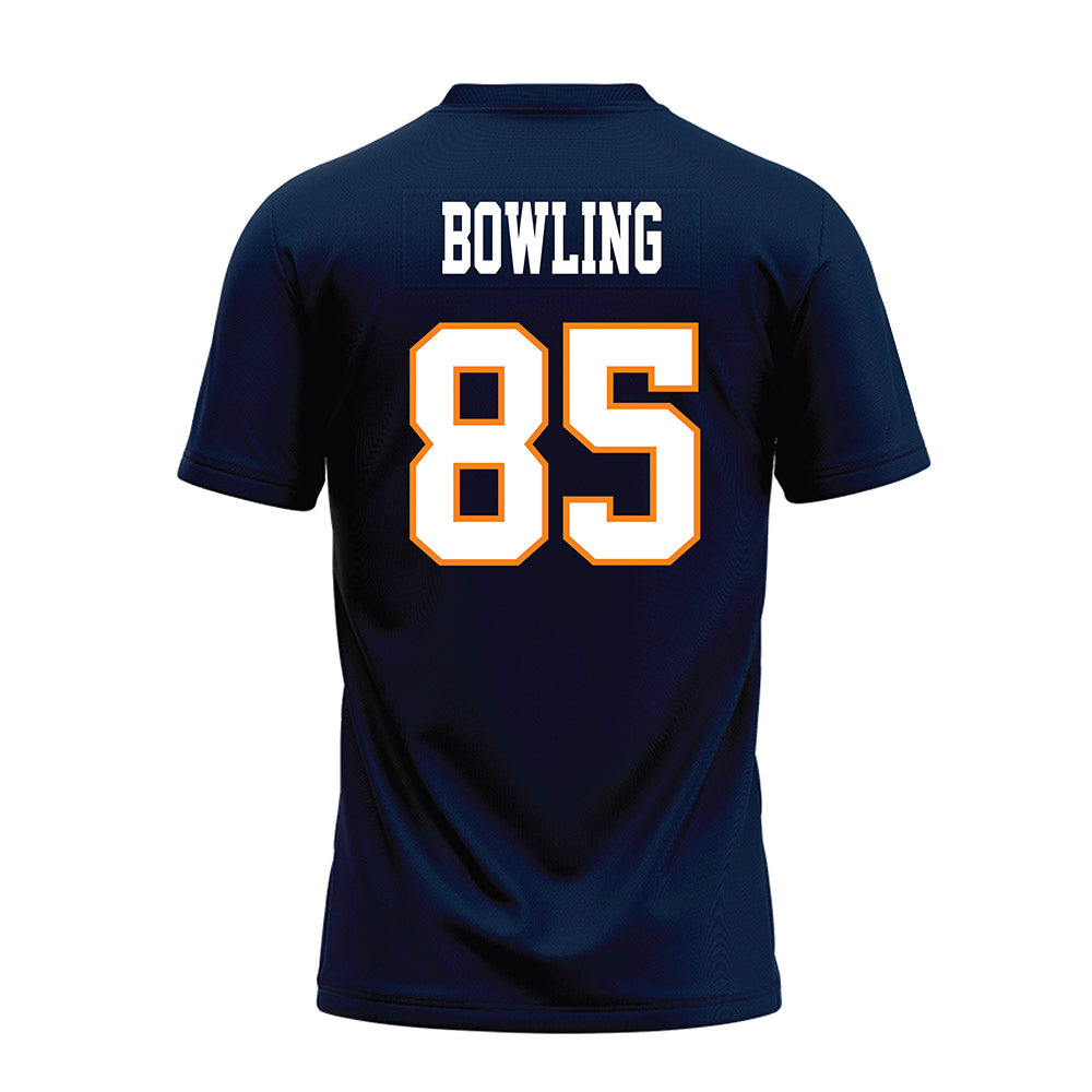 UT Martin - NCAA Football : Jaren Bowling - Blue Premium Football Jersey-1