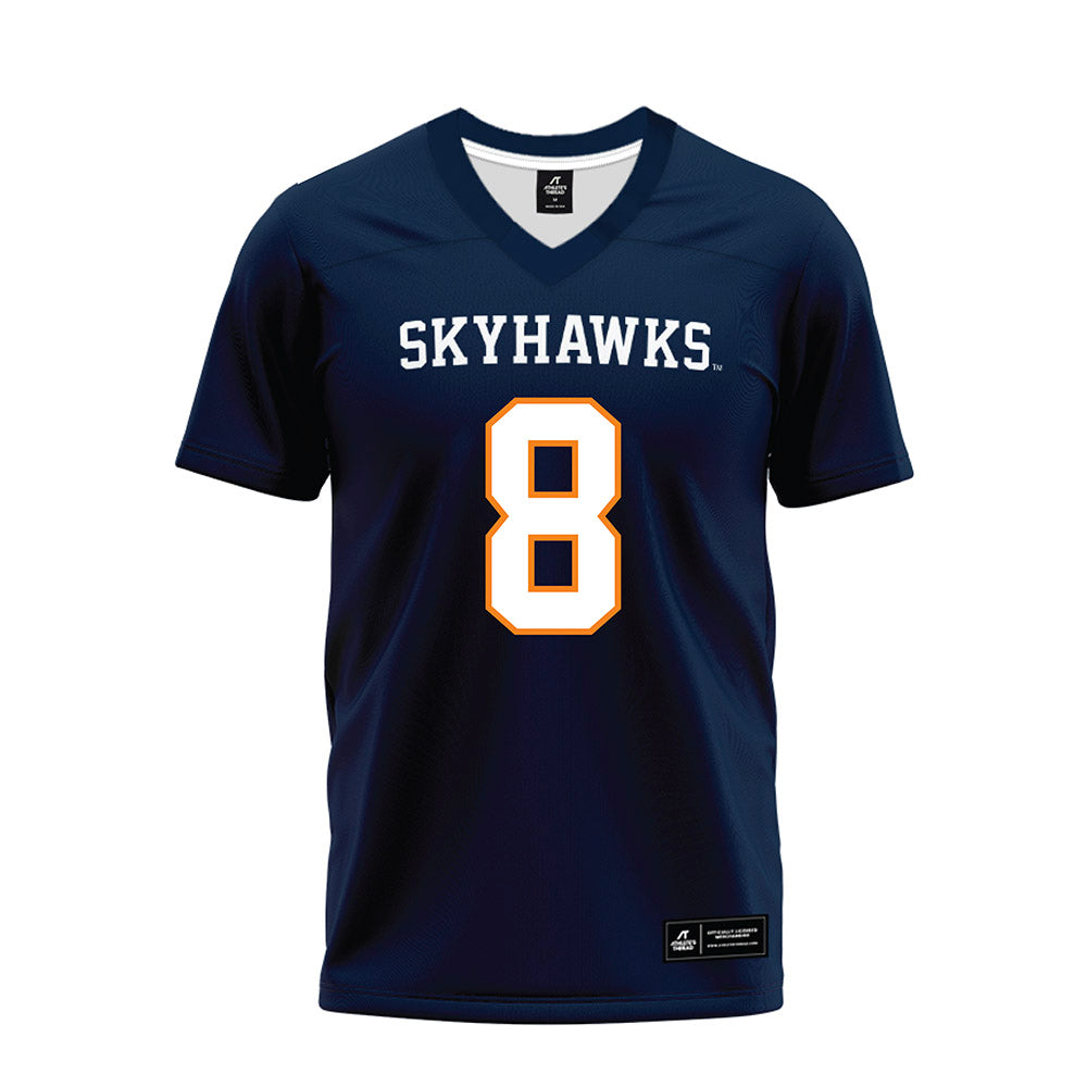 UT Martin - NCAA Football : Jase Bauer - Blue Premium Football Jersey-0