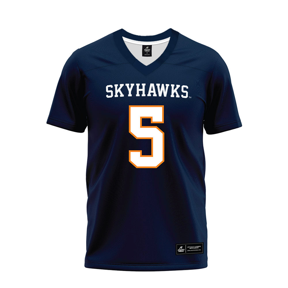 UT Martin - NCAA Football : Corey Yeoman - Blue Premium Football Jersey-0