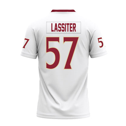 Elon - NCAA Football : Demari Lassiter - Premium Football Jersey-1