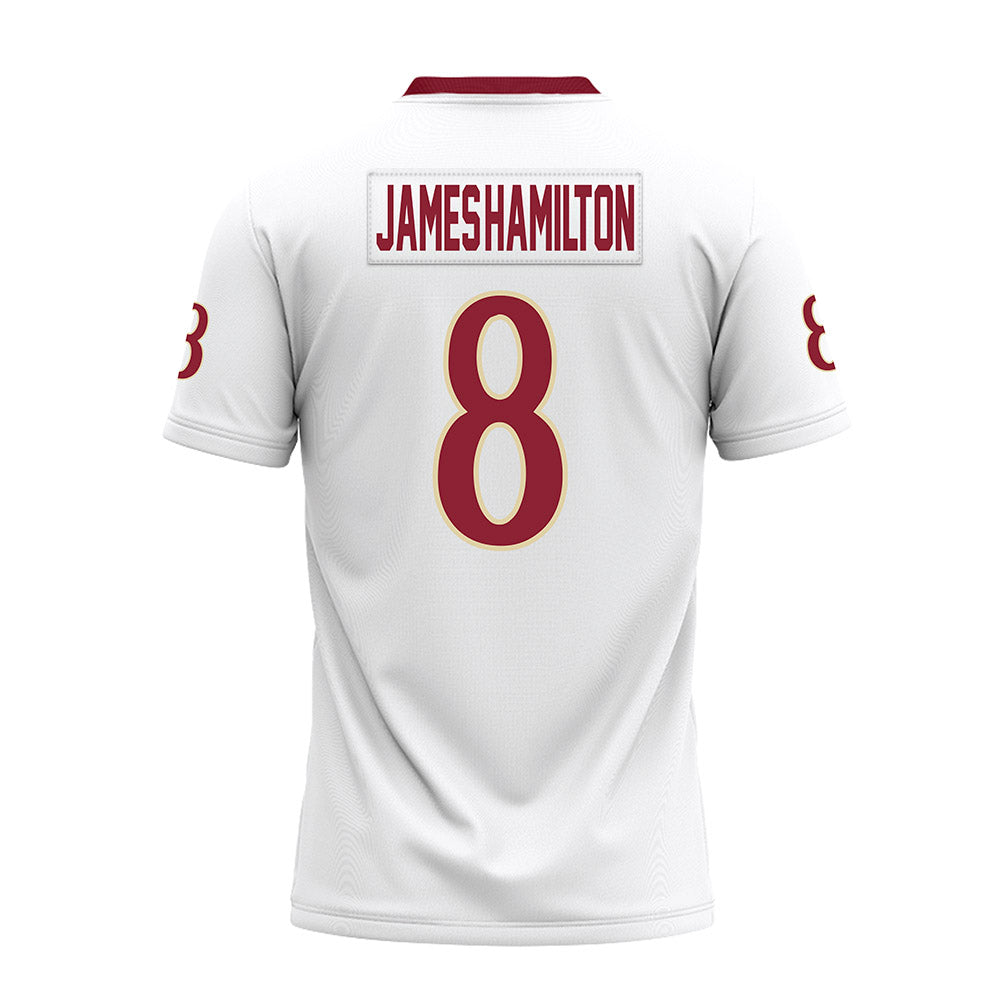 Elon - NCAA Football : Darren James-Hamilton - Premium Football Jersey-1