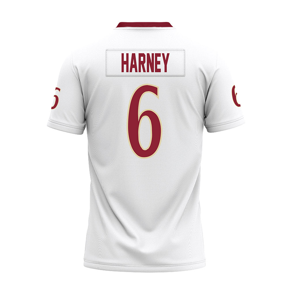 Elon - NCAA Football : Tyquan Harney - Premium Football Jersey-1