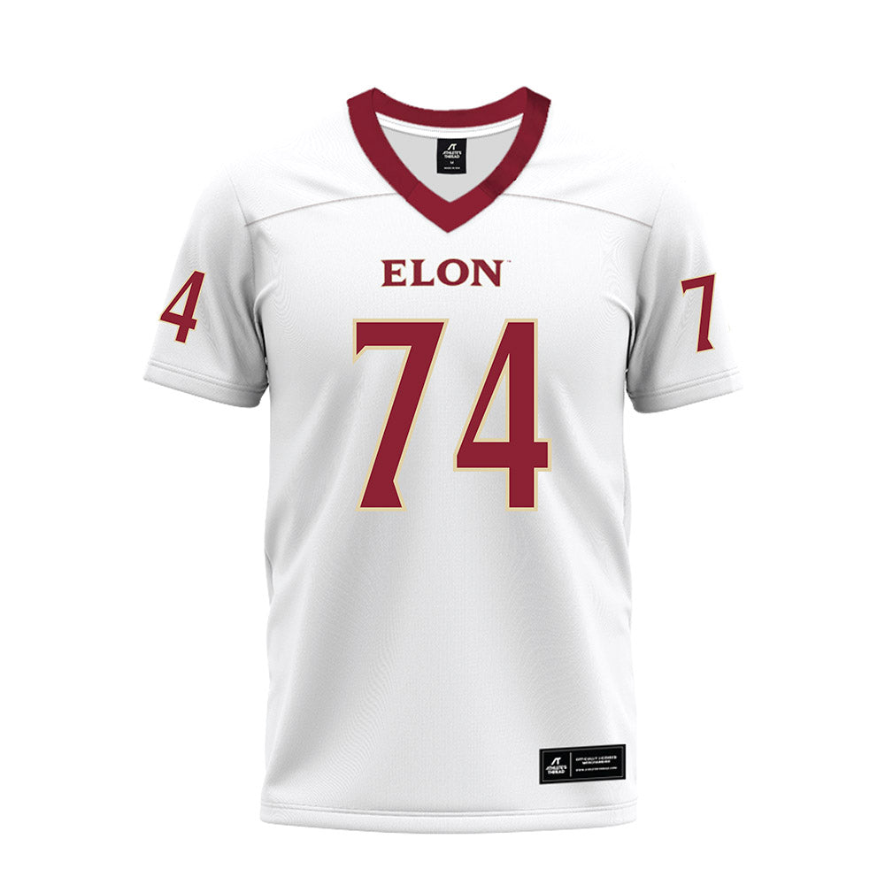 Elon - NCAA Football : Webb Robertson - Premium Football Jersey-0