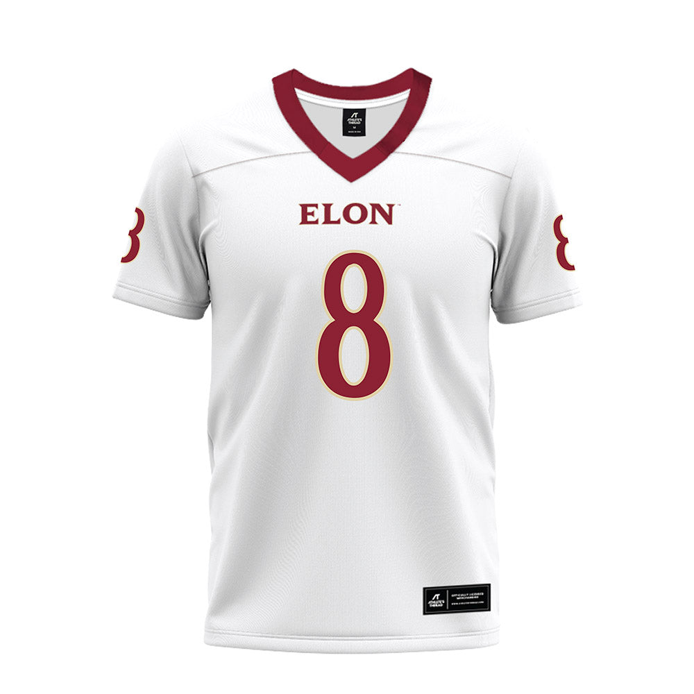 Elon - NCAA Football : Darren James-Hamilton - Premium Football Jersey-0