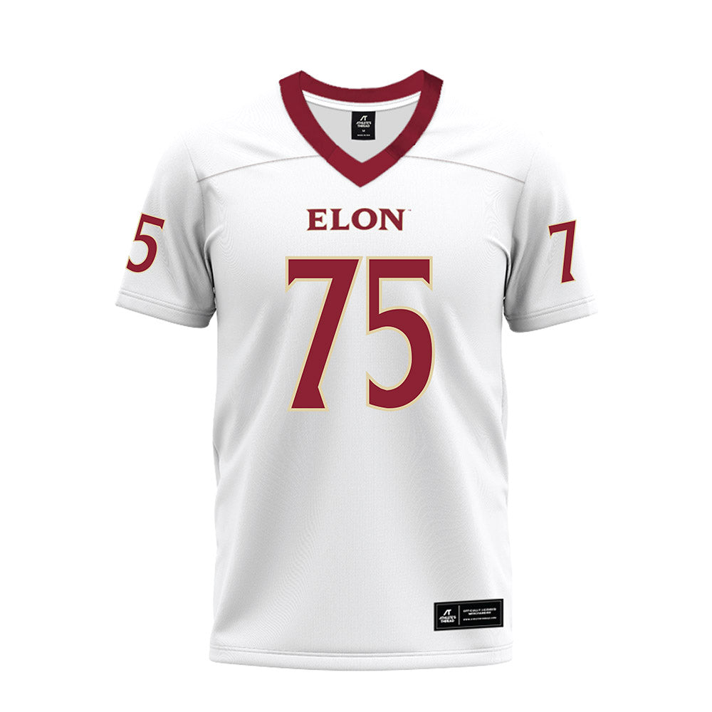 Elon - NCAA Football : Evan Safreed Safreed - Premium Football Jersey-0