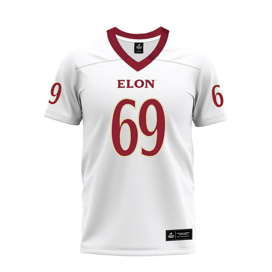 Elon - NCAA Football : Brayden Walker - Premium Football Jersey-0