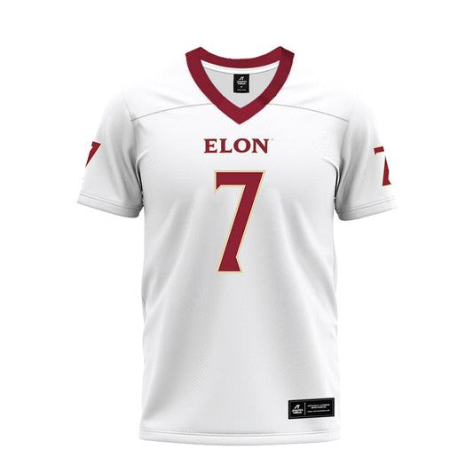 Elon - NCAA Football : Cazeem Moore - Premium Football Jersey