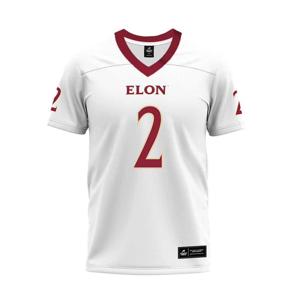 Elon - NCAA Football : Senquavious Alsobrooks - Premium Football Jersey-0