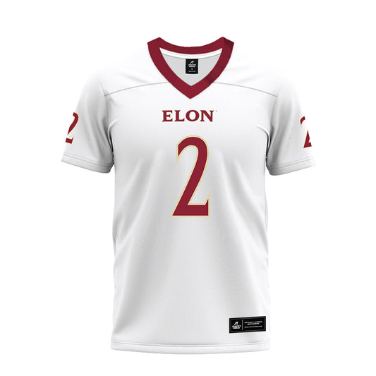 Elon - NCAA Football : Senquavious Alsobrooks - Premium Football Jersey-0
