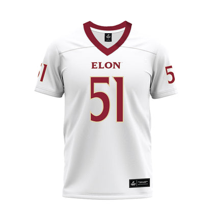 Elon - NCAA Football : Trey Hoffman - Premium Football Jersey