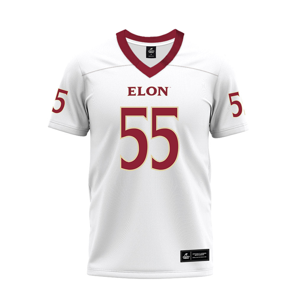 Elon - NCAA Football : Jake Louro - Premium Football Jersey-0
