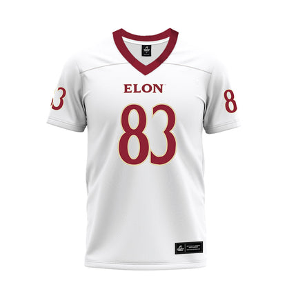 Elon - NCAA Football : Cordaway Yates - Premium Football Jersey-0