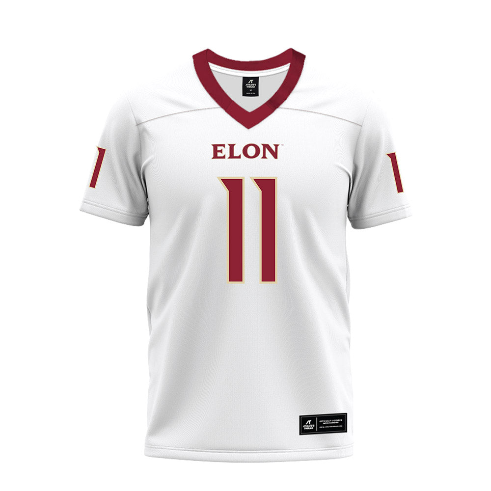 Elon - NCAA Football : Landen Clark - Premium Football Jersey-0