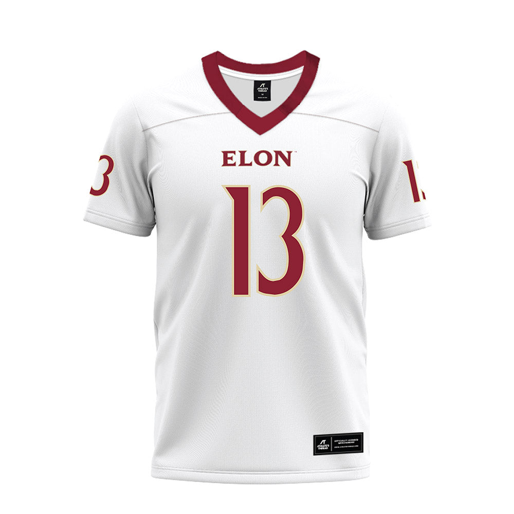 Elon - NCAA Football : Isaiah Fuhrmann - Premium Football Jersey-0